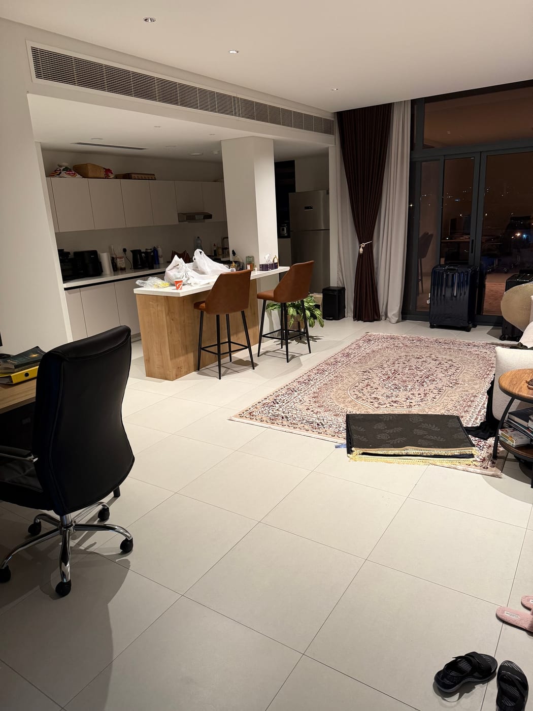 Living room, Original