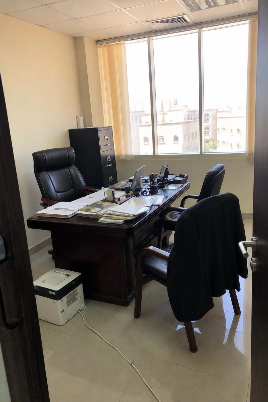 Manager's office, Original